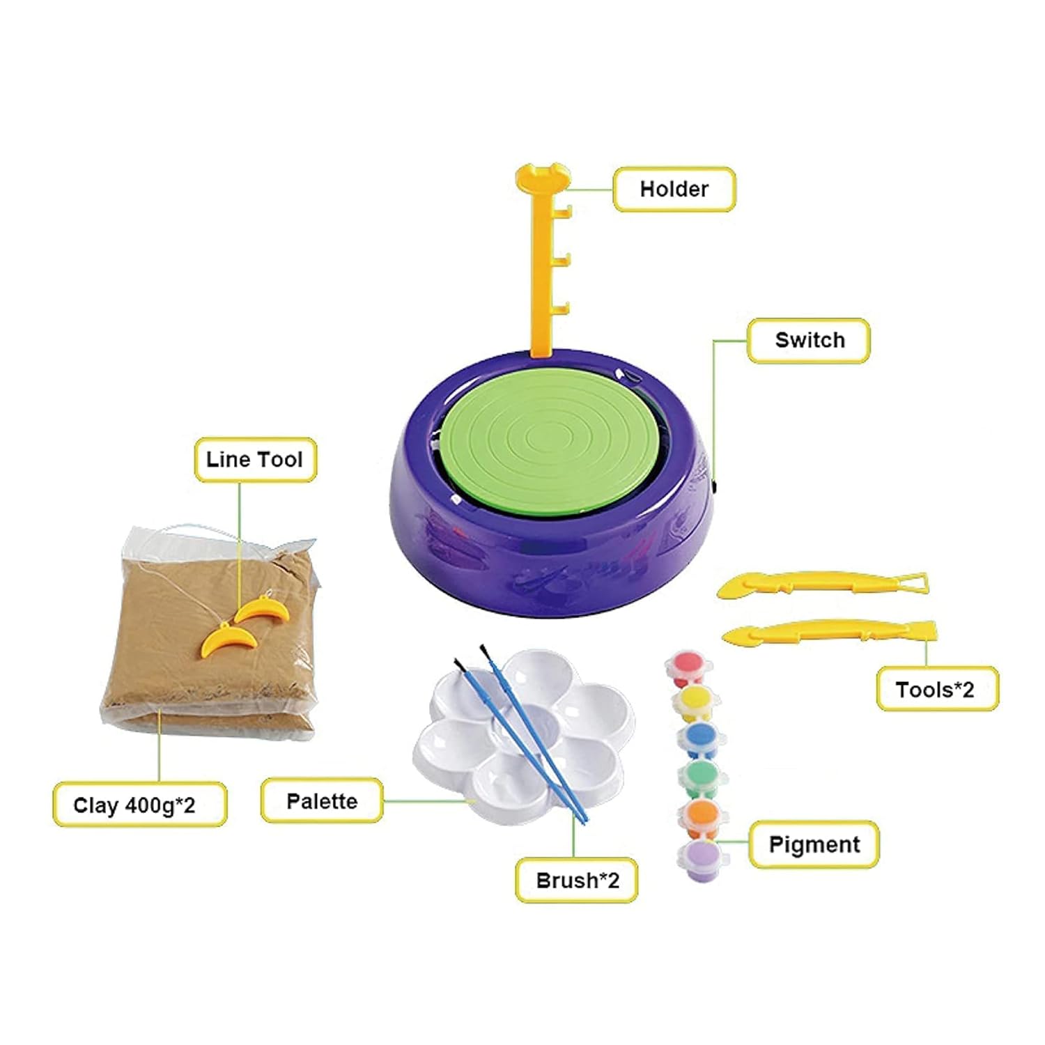 Lumi™ DIY Pottery Wheel Kit