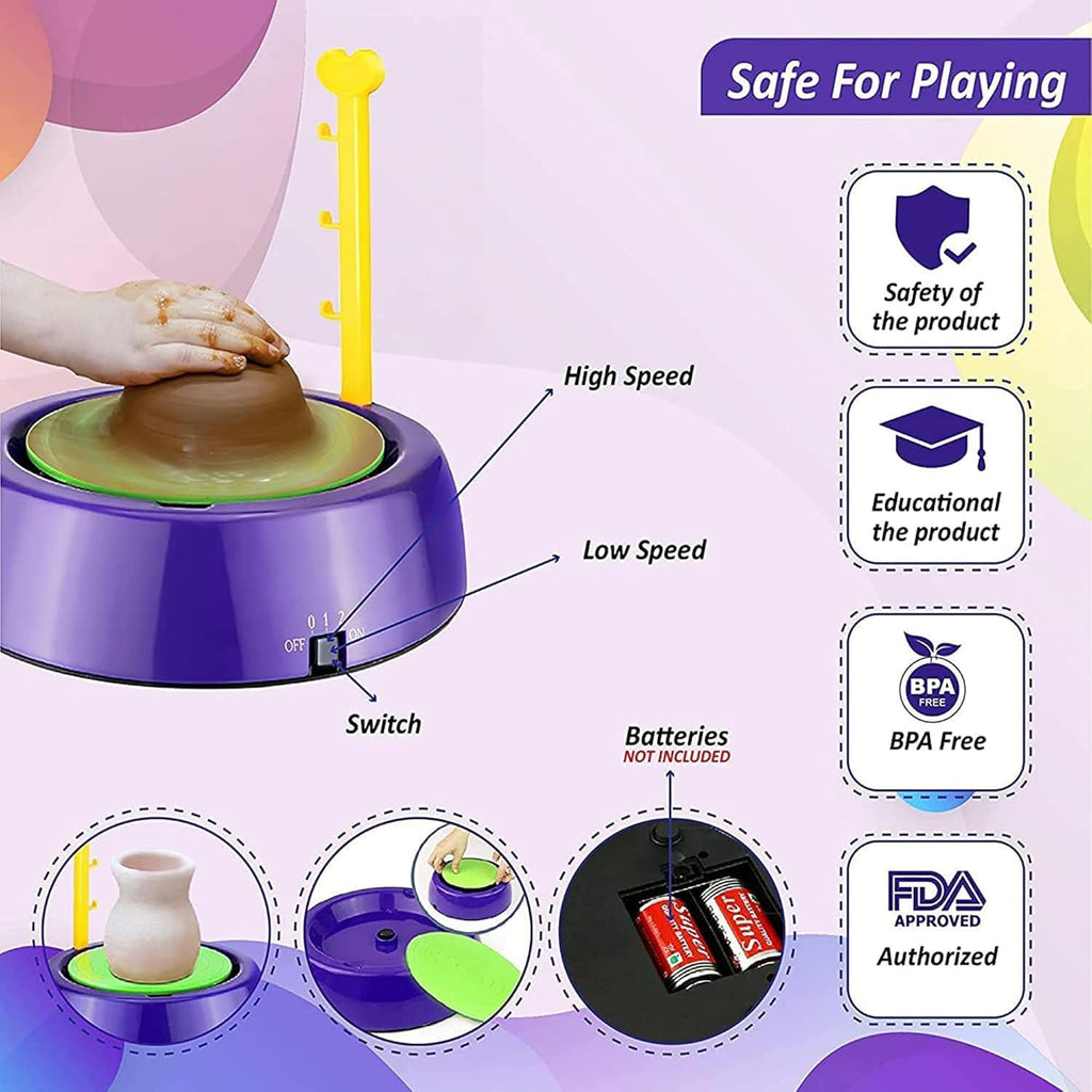 Lumi™ DIY Pottery Wheel Kit