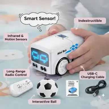 Lumi™ RC Mini Cars – Gesture Control Follow-Me Cartoon Cars