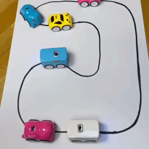 Lumi™ RC Mini Cars – Gesture Control Follow-Me Cartoon Cars